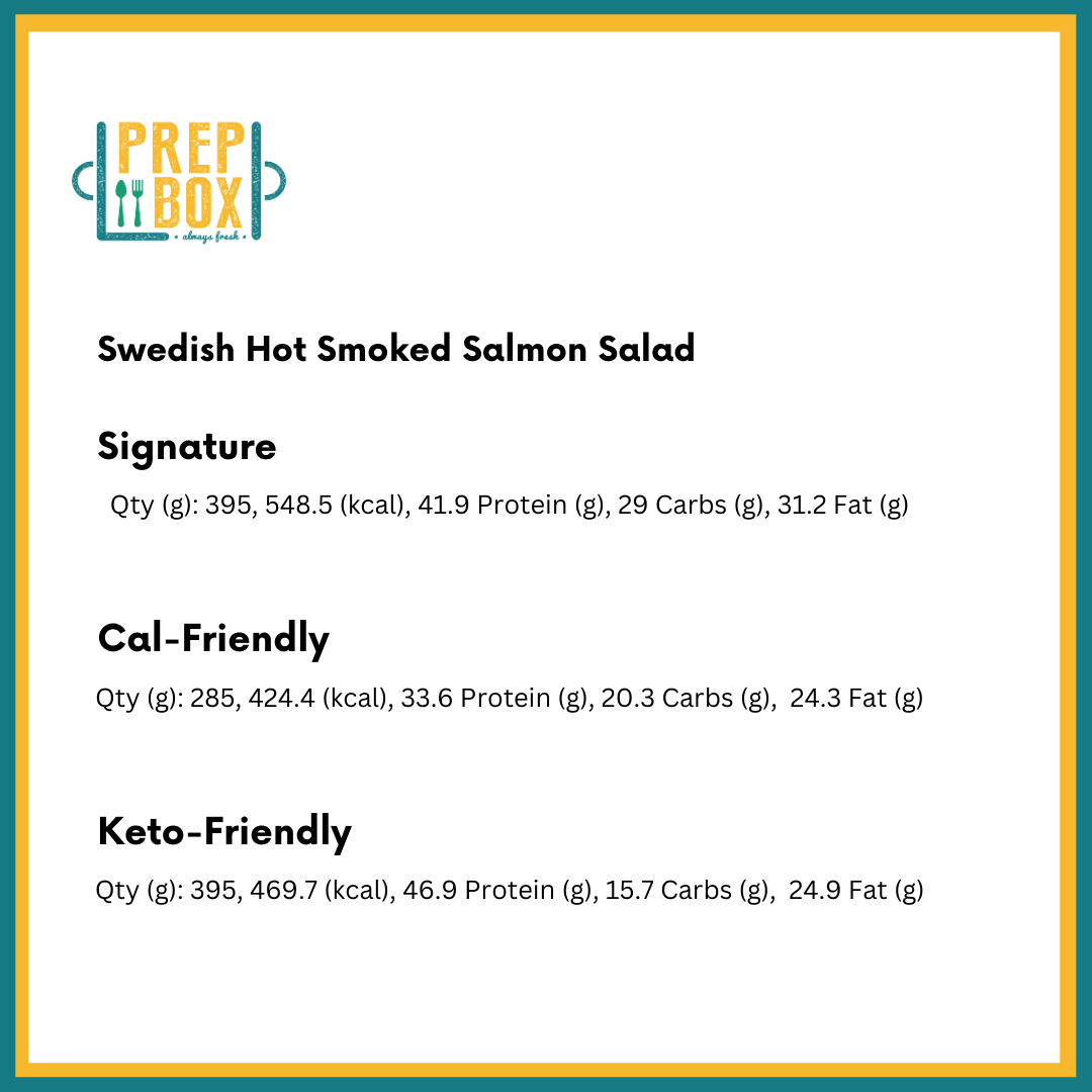 Swedish Hot Smoked Salmon Salad